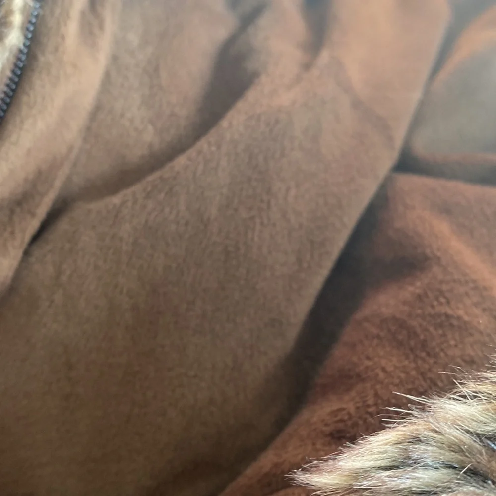 London & Cole Faux Fur Bunting Suit